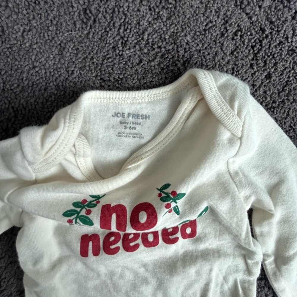 Baby Bodysuit with Festive Print - Picture 3 of 4